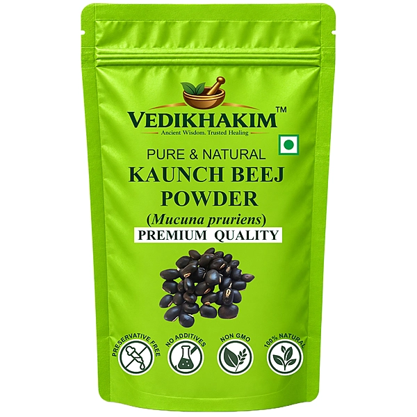Kaunch Beej Powder | For Reproductive Health | Natural & Pure Powder | No Added Preservatives | For Muscle Wellness