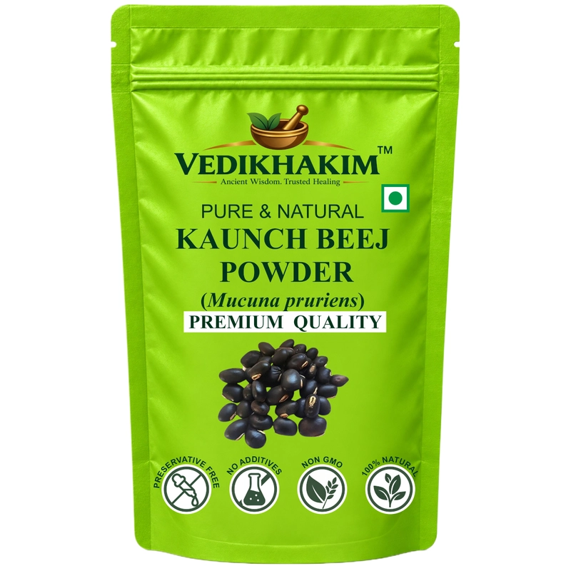 Kaunch Beej Powder | For Reproductive Health | Natural & Pure Powder | No Added Preservatives | For Muscle Wellness