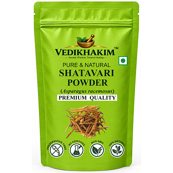 Shatavari Powder | Lactation & Hormonal Balance Support | Reproductive Wellness | No Added Preservatives | 100% Pure and Natural