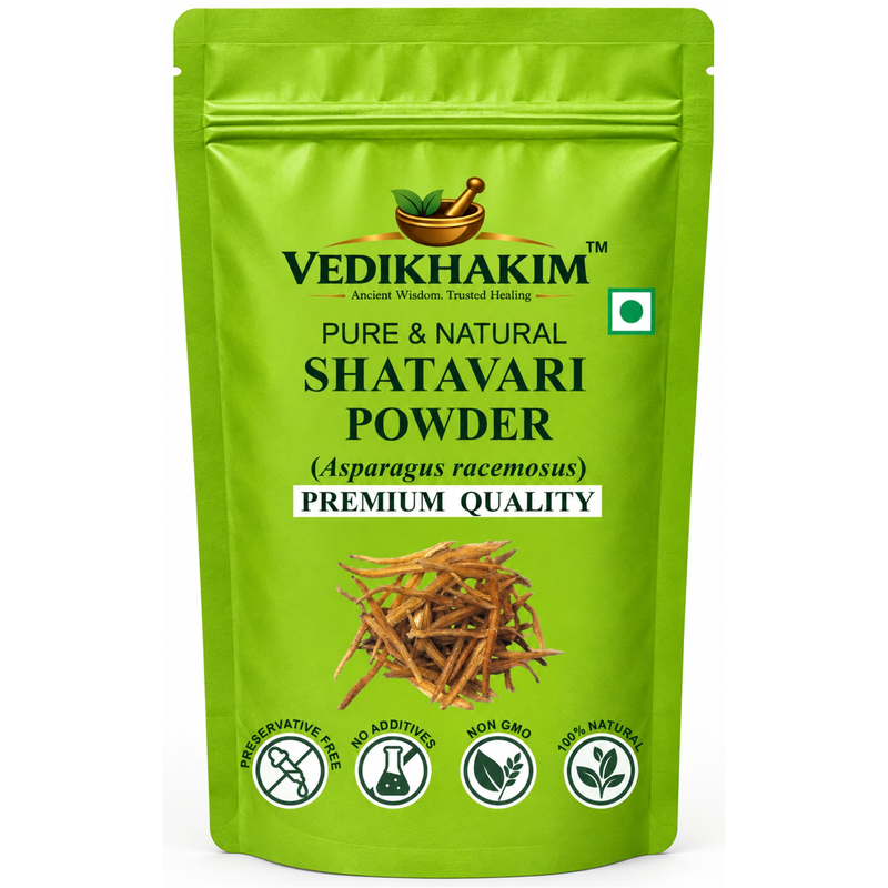 Shatavari Powder | Lactation & Hormonal Balance Support | Reproductive Wellness | No Added Preservatives | 100% Pure and Natural