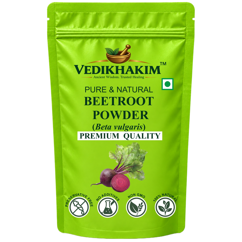 Beetroot Powder | For Drinking & Face Pack | Supports Heart & Brain Health | 100% Pure & Preservative-Free | Men & Women