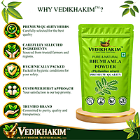 Bhumi Amla Powder | Good for Digestive and Liver Health | 100% Natural | Preservative-free