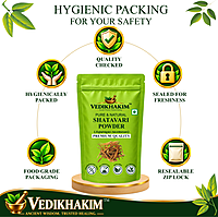 Shatavari Powder | Lactation & Hormonal Balance Support | Reproductive Wellness | No Added Preservatives | 100% Pure and Natural