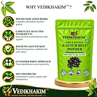 Kaunch Beej Powder | For Reproductive Health | Natural & Pure Powder | No Added Preservatives | For Muscle Wellness