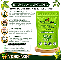 Bhumi Amla Powder | Good for Digestive and Liver Health | 100% Natural | Preservative-free