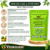 Bhumi Amla Powder | Good for Digestive and Liver Health | 100% Natural | Preservative-free