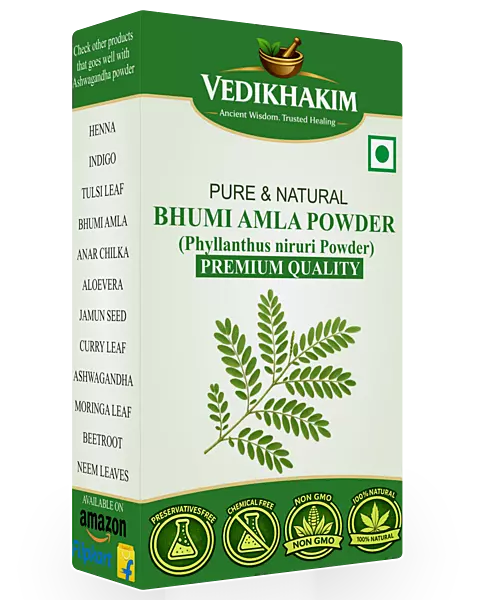 Bhumi Amla Powder | Good for Digestive and Liver Health | 100% Natural | Preservative-free