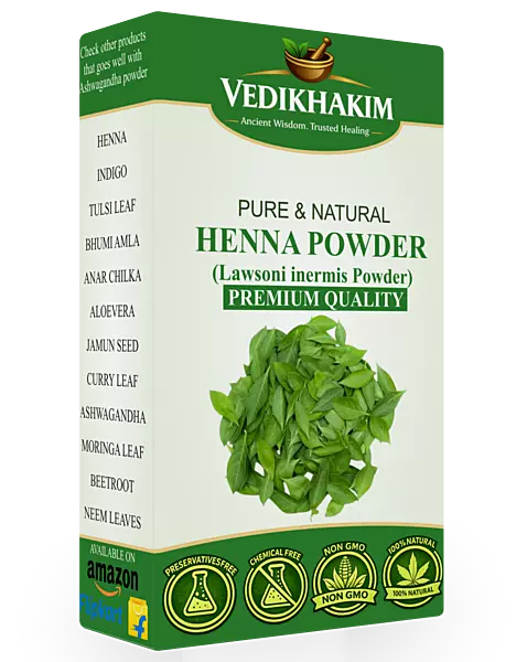 Henna powder for hair Colour and Growth