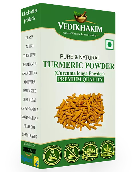 Turmeric Premium Powder |100% Natural and Organic | No Added Artificial Colours