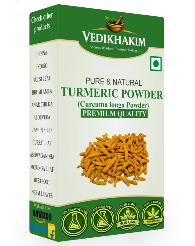 Turmeric Premium Powder |100% Natural and Organic | No Added Artificial Colours
