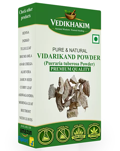 Vidarikand Powder | for Daily Wellness | Strength & Vitality | No Added Preservatives | 100% Pure and Natural | For Muscle Wellness | Reproductive Wellness
