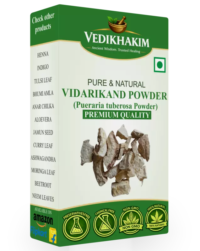 Vidarikand Powder | for Daily Wellness | Strength & Vitality | No Added Preservatives | 100% Pure and Natural | For Muscle Wellness | Reproductive Wellness