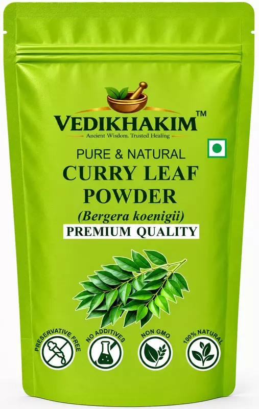 Curry Leaf Powder | For Strong, Healthy & Shiny Hair Growth| Manage Diabetes and Cholesterol |No Preservatives| For Healthy Lifestyle