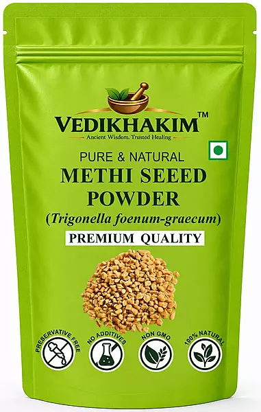 Methi Seed Powder | For Hair Growth | Indian Spices & Masala | Pure & Natural | No Artificial Flavours or Preservatives | Supports Healthy Blood Sugar | Perfect for Cooking & Authentic Flavor