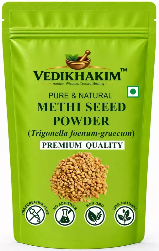 Methi Seed Powder | For Hair Growth | Indian Spices & Masala | Pure & Natural | No Artificial Flavours or Preservatives | Supports Healthy Blood Sugar | Perfect for Cooking & Authentic Flavor
