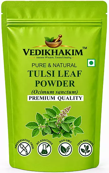 TULSI LEAF POWDER |  Tulsi Churna - Basil Leaves Churna | Edible Grade
