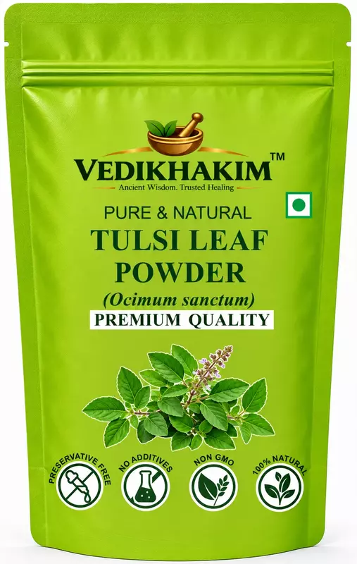 TULSI LEAF POWDER | Tulsi Churna - Basil Leaves Churna | Edible Grade